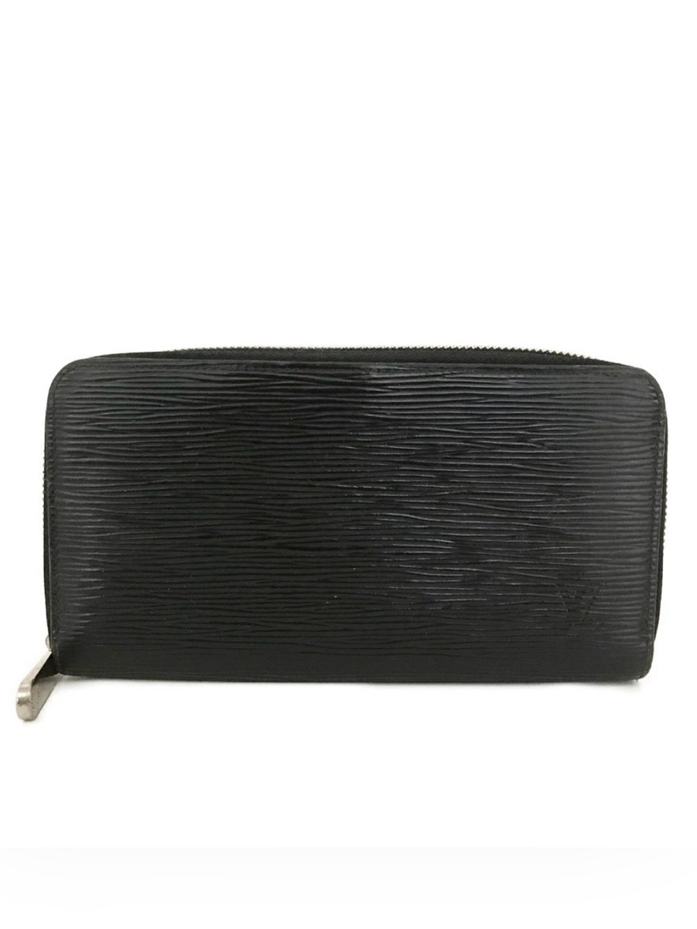 Louis Vuitton Black Epi Zip Around Wallet
